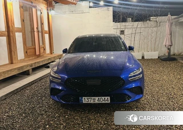 Genesis The New G70 2021 Синий из Кореи, фото 3