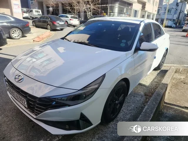 Hyundai Avante (CN7) 2020 Белый из Кореи, фото 3