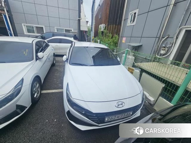 Hyundai Avante (CN7) 2021 Белый из Кореи, фото 5