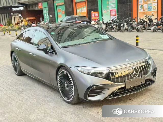 Mercedes-Benz EQS AMG 2025 Серебристо-серый из Китая, фото 4