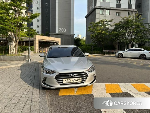 Hyundai Avante AD 2018 Серебряный из Кореи, фото 5