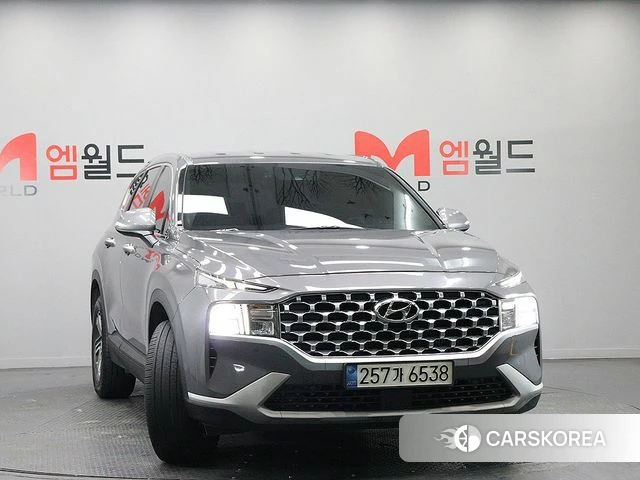 Hyundai The New Santa Fe 2020 Серый из Кореи, фото 3
