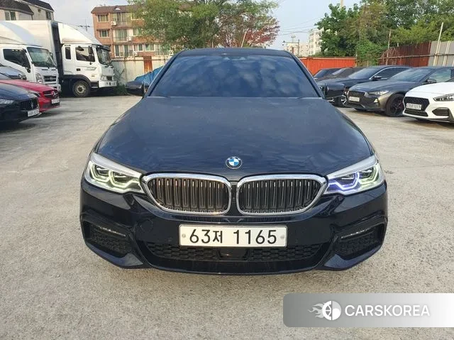 BMW 5 Series (G30) 2018 Черный из Кореи, фото 4