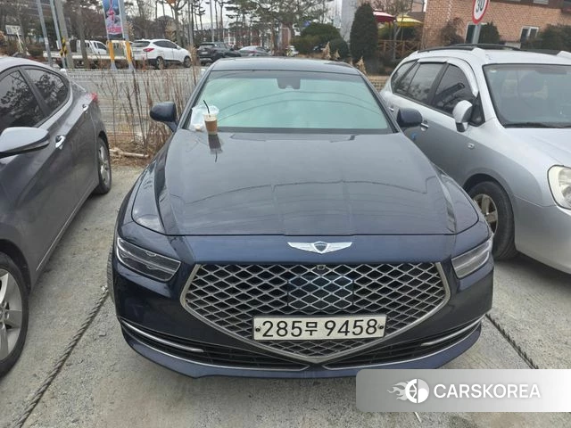 Genesis G90 2019 Синий из Кореи, фото 4