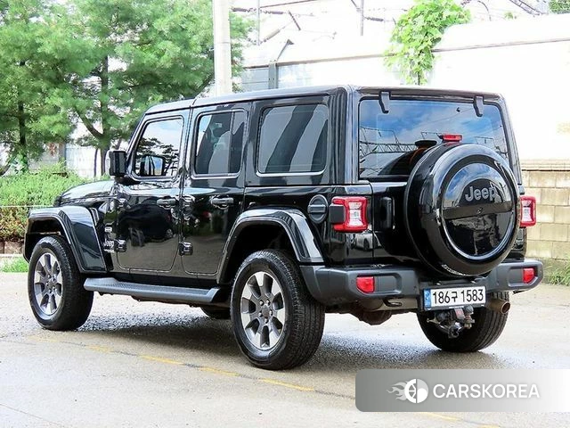 Jeep Wrangler (JL) 2021 Черный из Кореи, фото 3