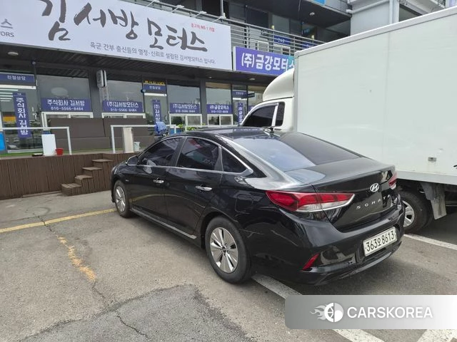 Hyundai Sonata New Rise Hybrid 2018 Черный из Кореи, фото 3