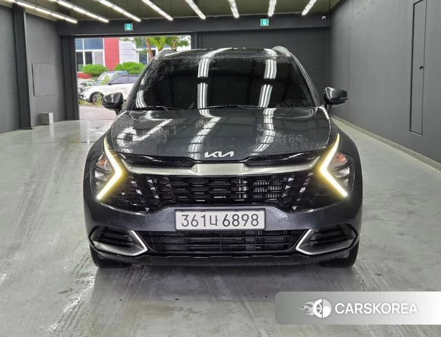 Kia Sportage 5th Generation Hybrid 2023 Серый из Кореи, фото 3