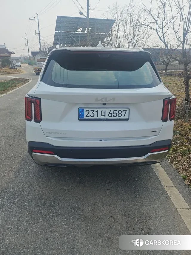 Kia The New Sorento 4th Generation 2025 Белый из Кореи, фото 3