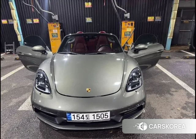 Porsche 718 Boxster 2024 Цвет тростника из Кореи, фото 3