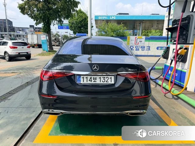 Mercedes-Benz S-Class W223 2021 Черный двухцветный из Кореи, фото 3