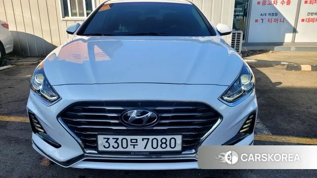 Hyundai Sonata New Rise 2018 Белый из Кореи, фото 3