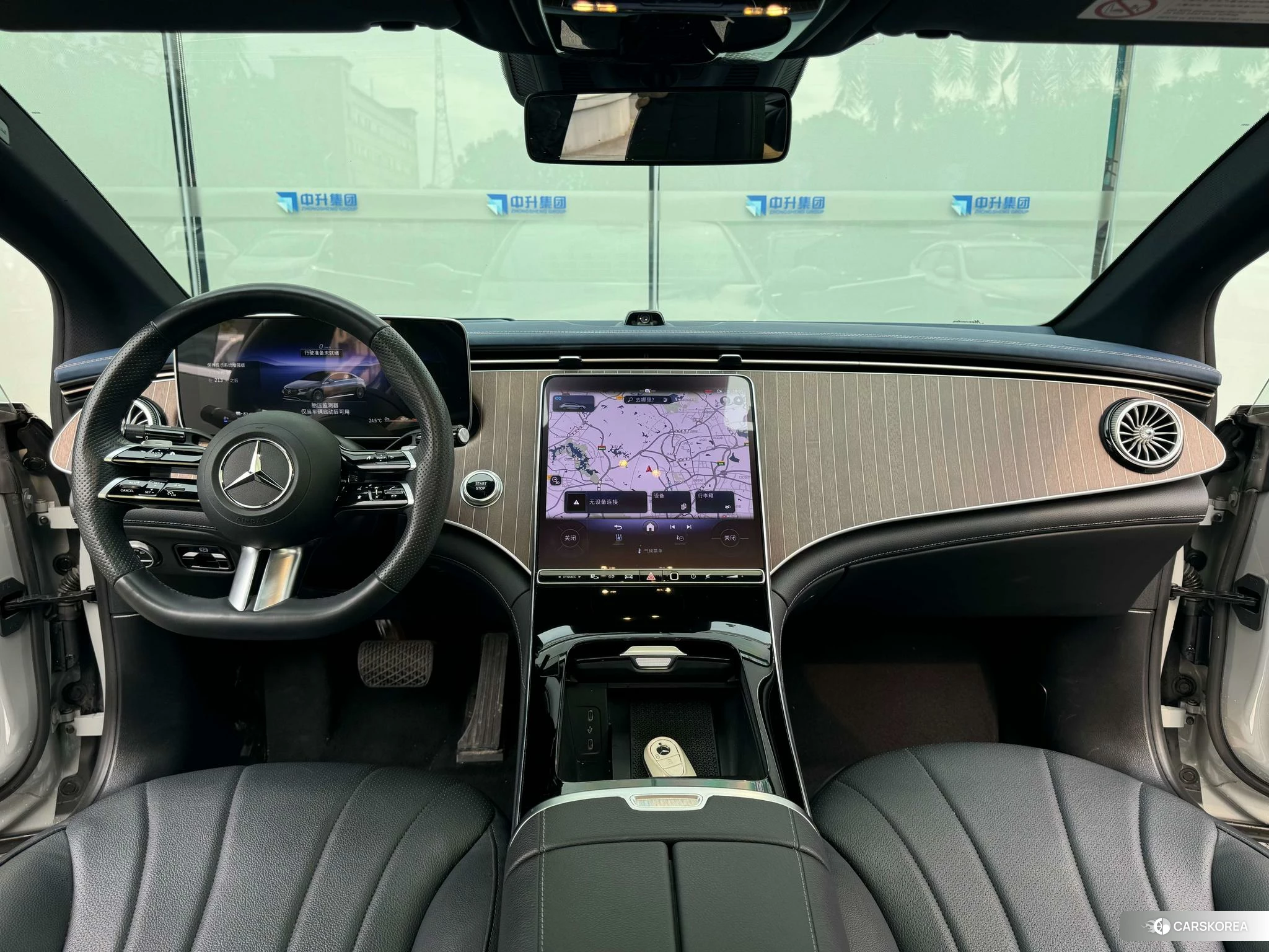 Mercedes-Benz EQE 2022 Серебристо-серый из Китая, фото 5