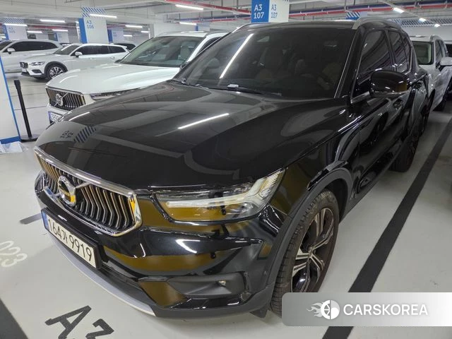 Volvo XC40 2022 Черный из Кореи, фото 3