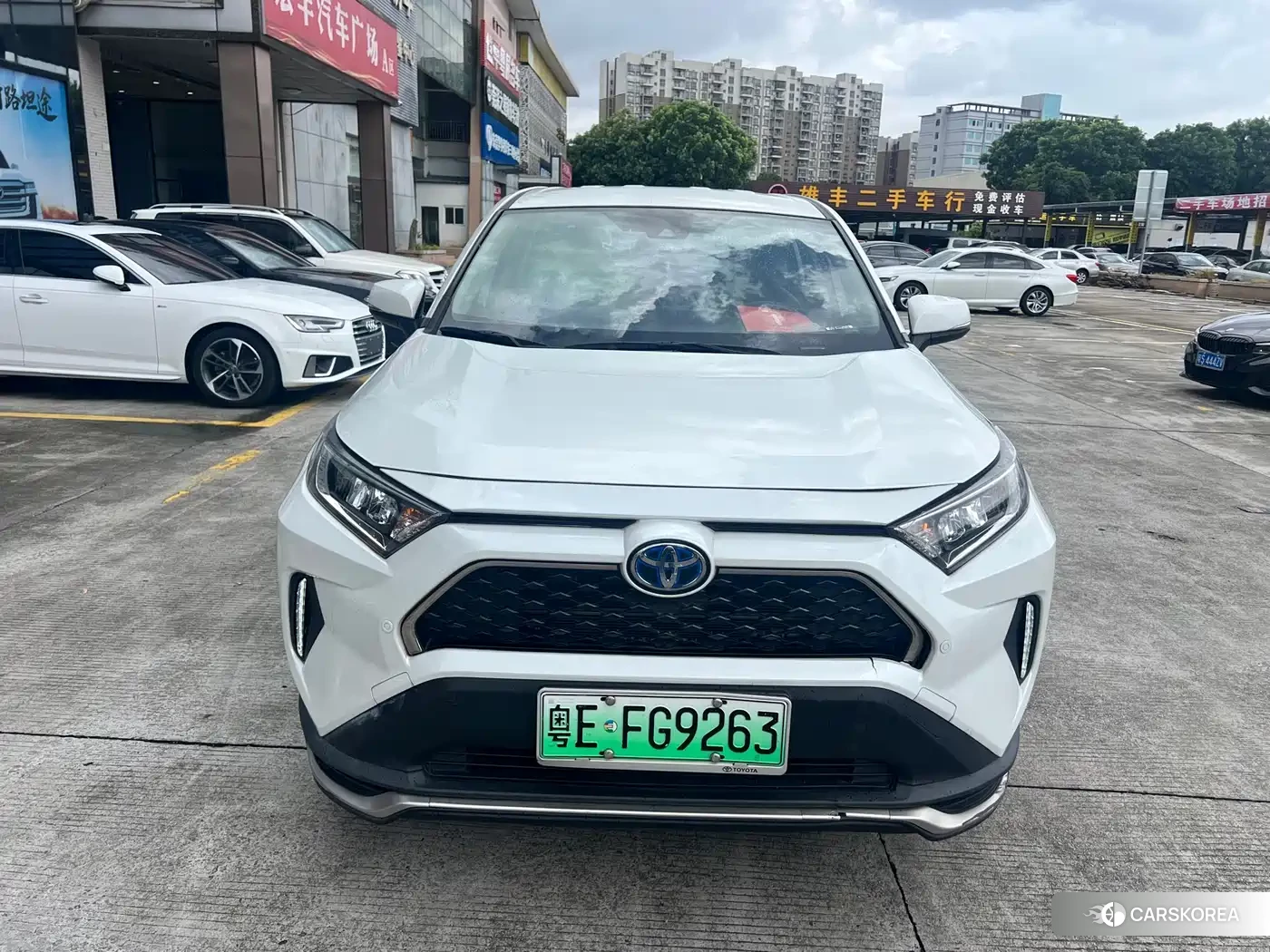 Toyota RAV4 Rongfang Dual Engine E+ 2022 Белый из Китая, фото 3