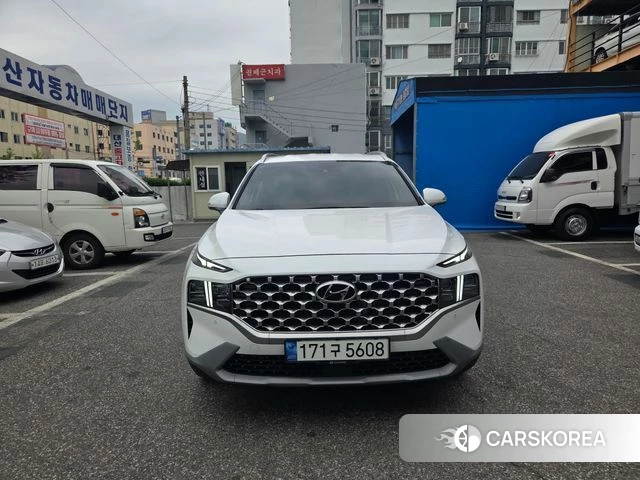 Hyundai The New Santa Fe 2023 Белый из Кореи, фото 6