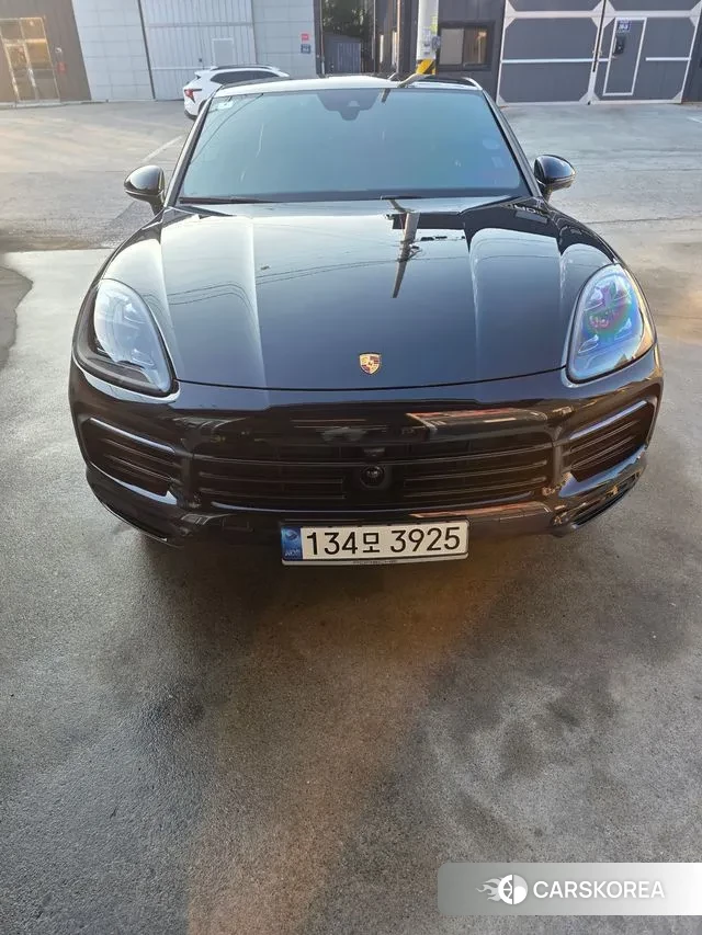 Porsche Cayenne (PO536) 2022 Черный из Кореи, фото 5