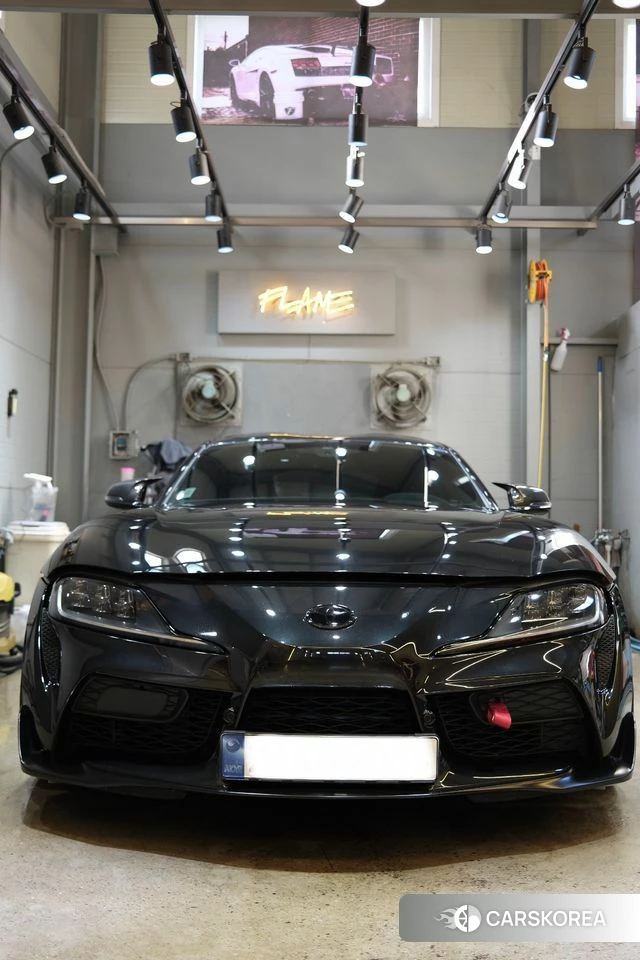 Toyota Supra 5th Generation 2022 Черный из Кореи, фото 3