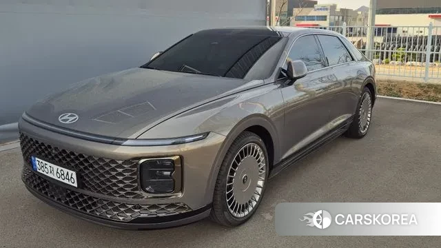 Hyundai Grandeur Hybrid (GN7) 2024 Золотой из Кореи, фото 3