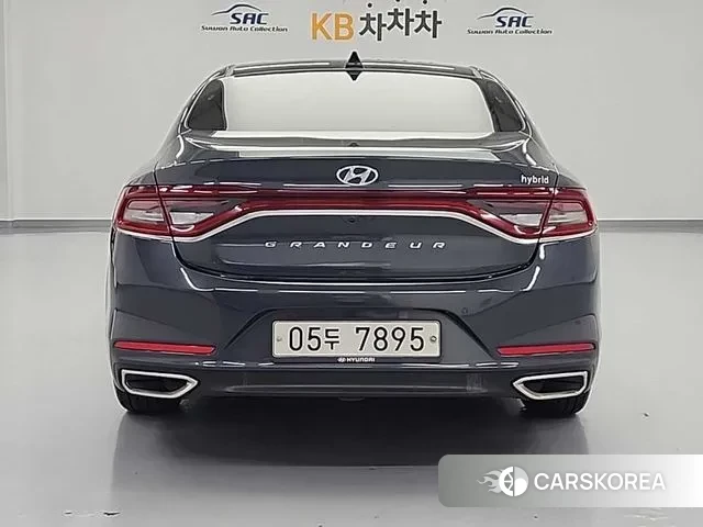 Hyundai Grandeur IG Hybrid 2018 Серый из Кореи, фото 3