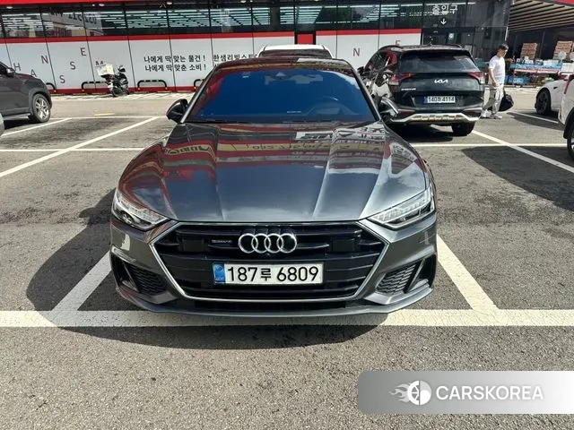Audi A7 (4K) 2020 Серый из Кореи, фото 3