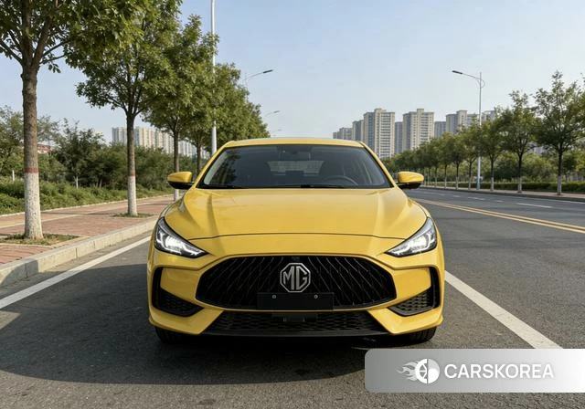 MG MG5 2022 Желтый из Китая, фото 3