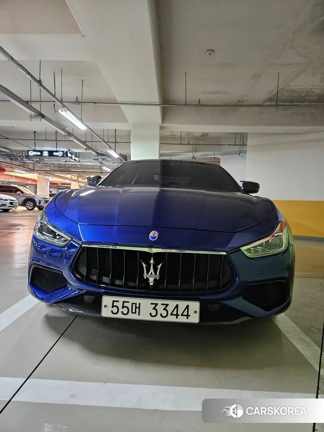 Maserati Ghibli 2018 Синий из Кореи, фото 3