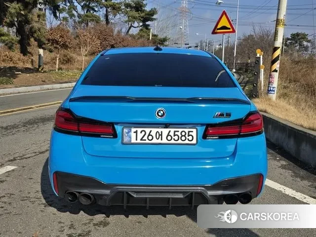 BMW 5 Series (G30) 2020 Черный из Кореи, фото 3