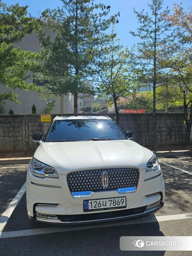 Lincoln Aviator 2nd generation 2021 Белый из Кореи, фото 4