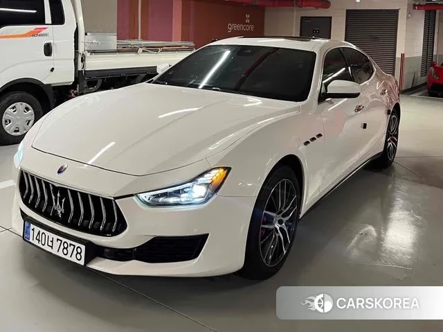 Maserati Ghibli 2018 Белый из Кореи, фото 3
