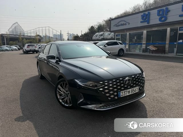 Hyundai The New Grandeur IG Hybrid 2020 Синий из Кореи, фото 4