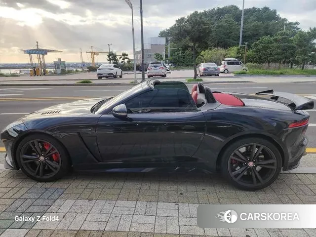 Jaguar F-TYPE 2019 Черный из Кореи, фото 4