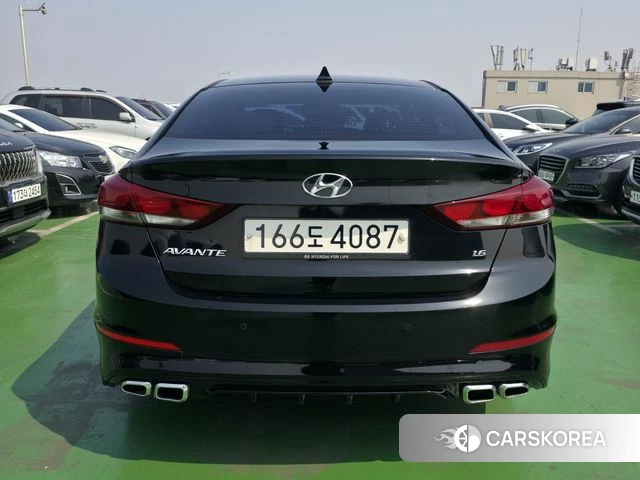 Hyundai Avante AD 2018 Черный из Кореи, фото 5