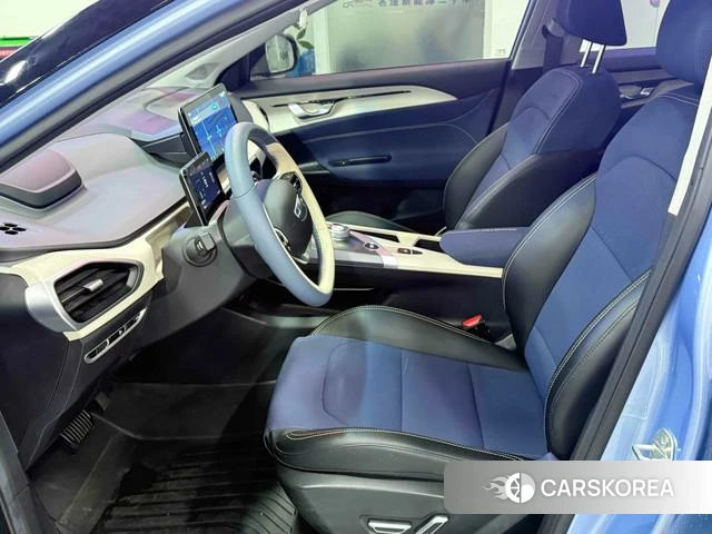 Geely Geometry A 2021 Синий из Китая, фото 3