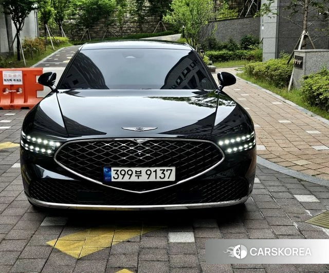 Genesis G90 (RS4) 2022 Черный из Кореи, фото 3