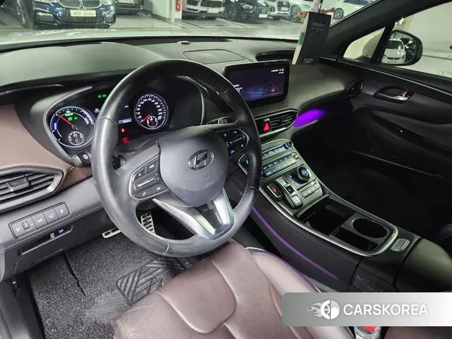 Hyundai The New Santa Fe 2021 Белый из Кореи, фото 3