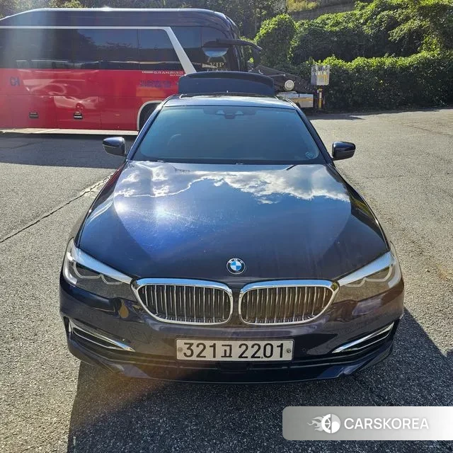 BMW 5 Series (G30) 2020 Синий из Кореи, фото 3