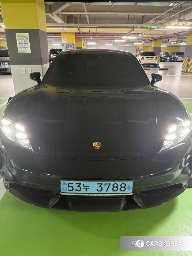 Porsche Taycan 2021 Черный из Кореи, фото 4