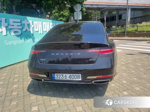 Genesis G90 (RS4) 2022 Черный из Кореи, фото 5