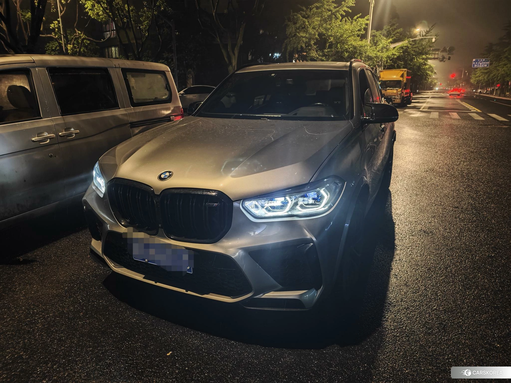 BMW X5 M 2021 Серебристо-серый из Китая, фото 6