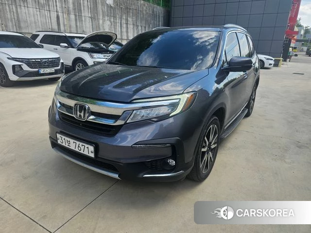 Honda Pilot 3rd generation 2019 Серый из Кореи, фото 3