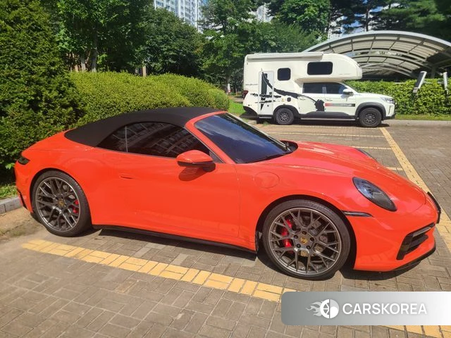 Porsche 911(992) 2020 Оранжевый из Кореи, фото 5