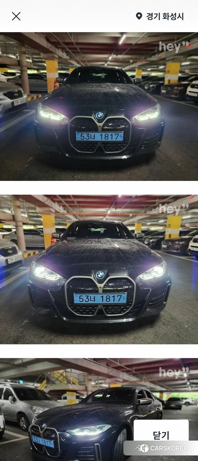 BMW i4 2024 Черный из Кореи, фото 3