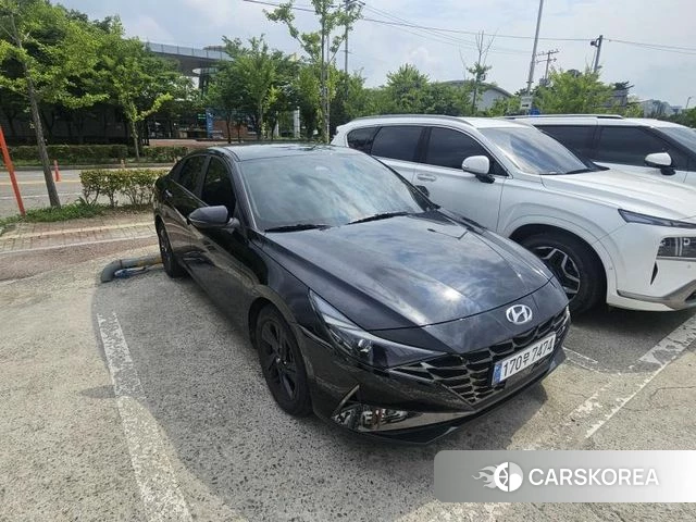 Hyundai Avante (CN7) 2022 Черный из Кореи, фото 4