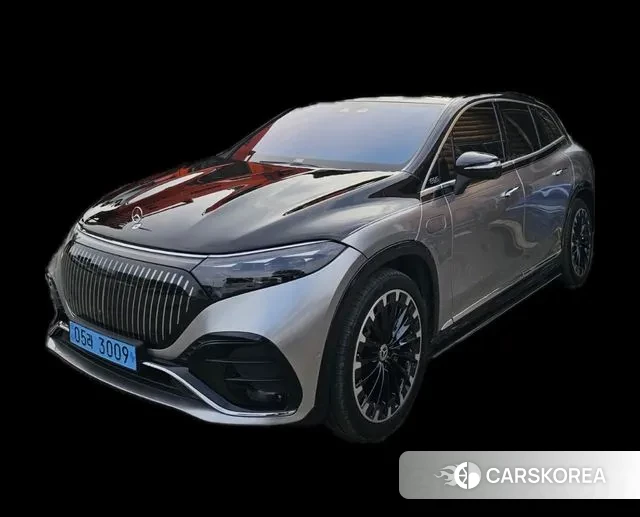 Mercedes-Benz EQS SUV X296 2023 Черный двухцветный из Кореи, фото 5