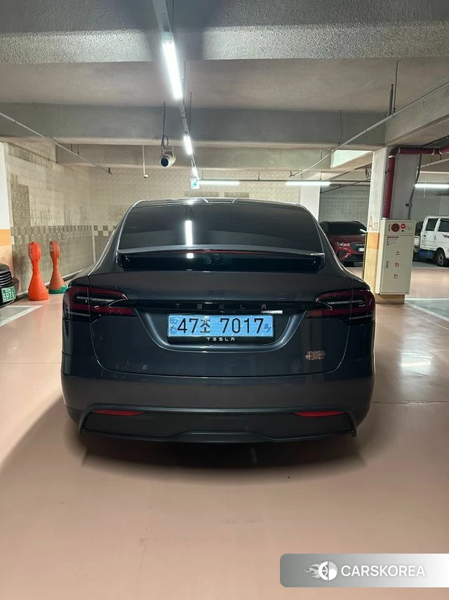 Tesla Model X 2023 Серый из Кореи, фото 5