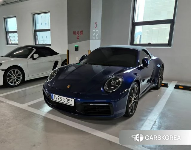 Porsche 911(992) 2024 Синий из Кореи, фото 3