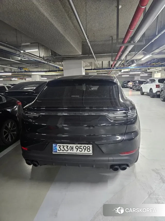 Porsche Cayenne (PO536) 2020 Черный из Кореи, фото 3