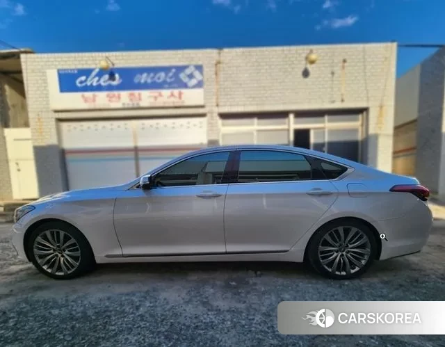 Genesis G80 2018 Белый из Кореи, фото 3