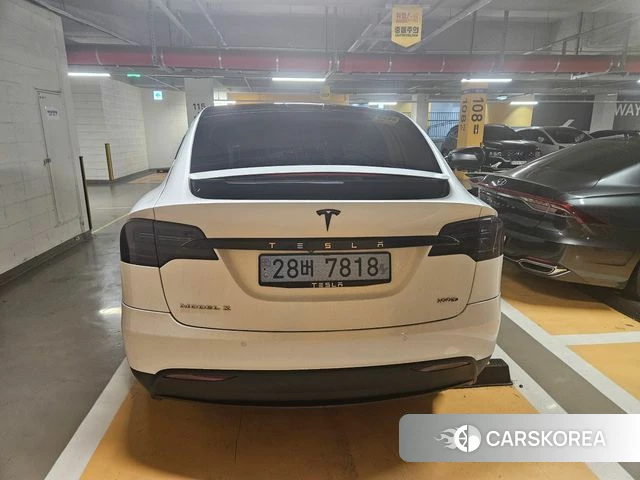 Tesla Model X 2018 Белый из Кореи, фото 3