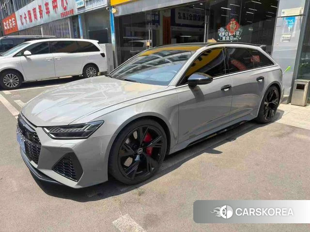 Audi RS 6 2023 Серебристо-серый из Китая, фото 3